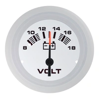VEETHREE Voltmeter 20-32 Volt Ø2" - Arctic